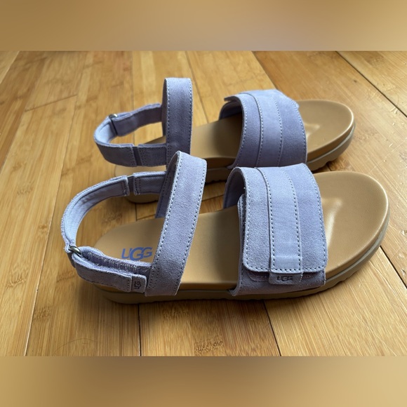 Ugg kids zini sandals. Girls Sz 4. Lavender ish color. - Picture 6 of 6